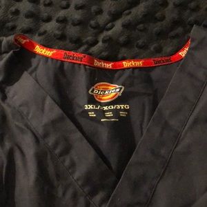 Dickies scrub top 3X Navy soft